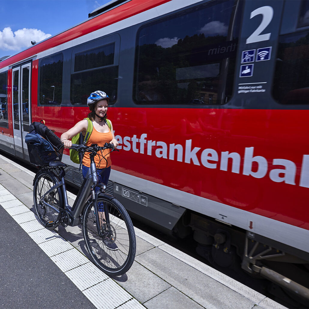 Radelzüge Westfrankenbahn