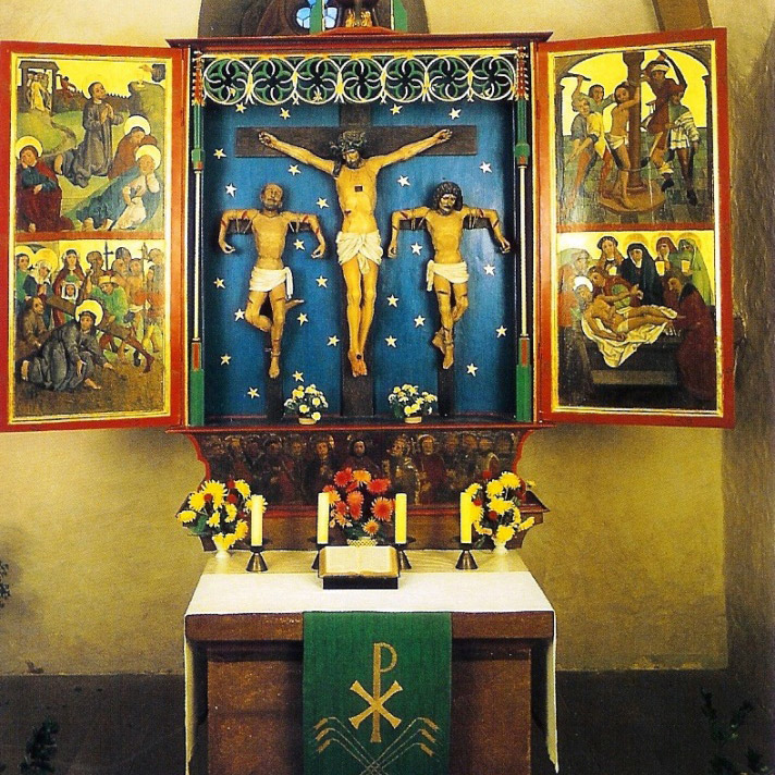 Wehrkirche Eichel - Altar